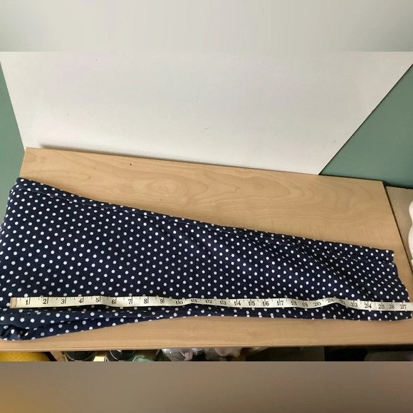 Michael Kors blue with white polka dot pants. - Picture 7 of 8